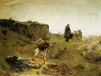 De dood van Henri de La Rochejaquelein